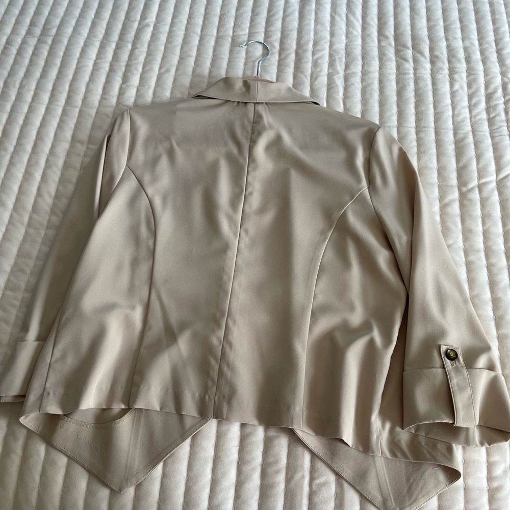 Elegant Cream Women's Jacket
